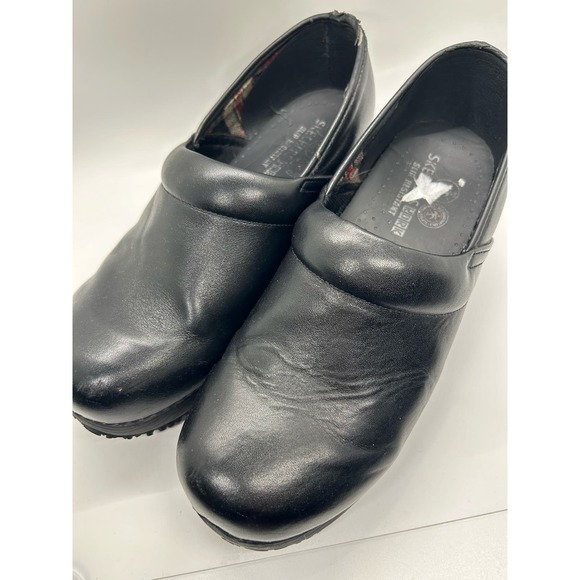 Sketchers Work Clogs Platform Closed Toe Size 9 Black Slip Resistant - Picture 2 of 6